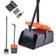 Pets Pooper Scooper Swivel Bin & Rake Large Capacity Adjustable Long handle Pet Waste Set